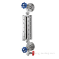 Reflex -type glazen niveau meter